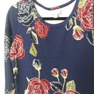 SOLD NWOT Blue Lularoe Debbie Elegant dress